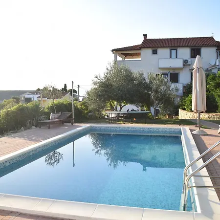 With A Spacious Garden And Pool Apartment Rab Town